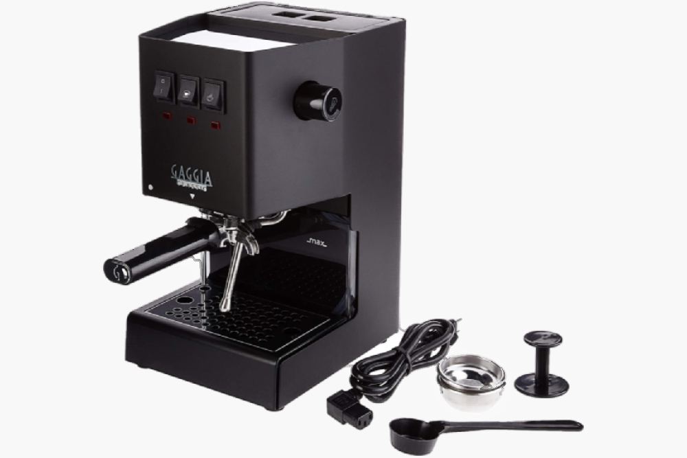 Gaggia RI9380/49 Classic Pro Espresso Machine, Thunder Black image